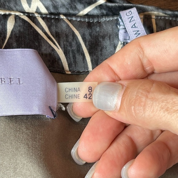 Vera Wang Lavender Label Women’s Gray Silk Strapless Dress Size 8 - Picture 11 of 13